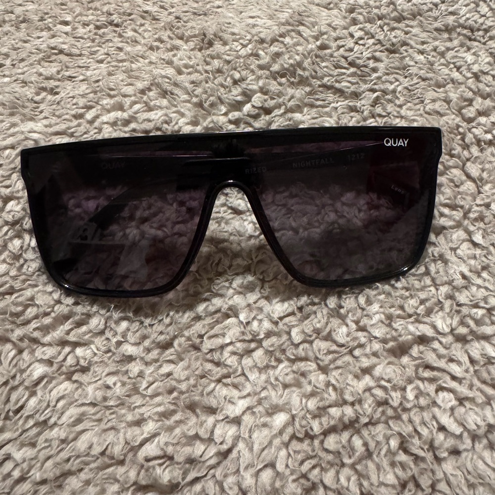 Quay Australia Oversized Black Sunglasses